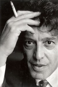 Tom Stoppard.  Keep smoking, old man - one less fish in the playwright sea when you die of cancer!